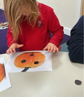 Designing pumpkin faces