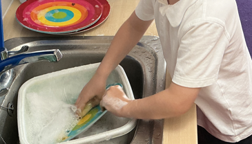 washing
