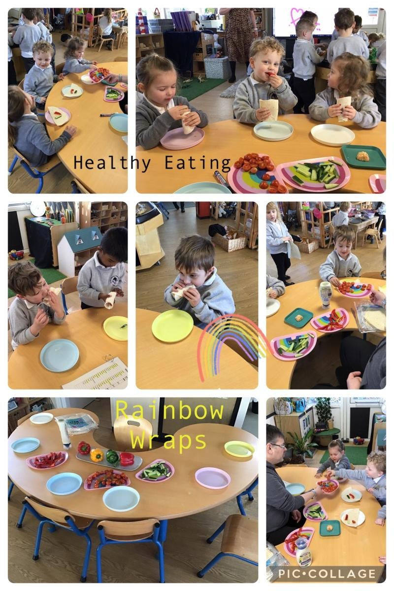 Collage of Early Years images