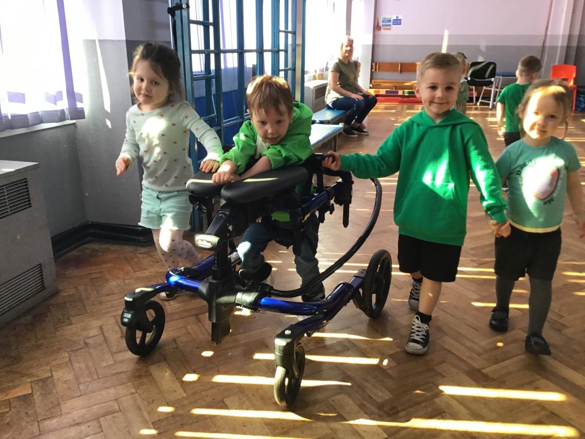 On Green Day we found out about Cerebral Palsy.  We raised money for the charity too.