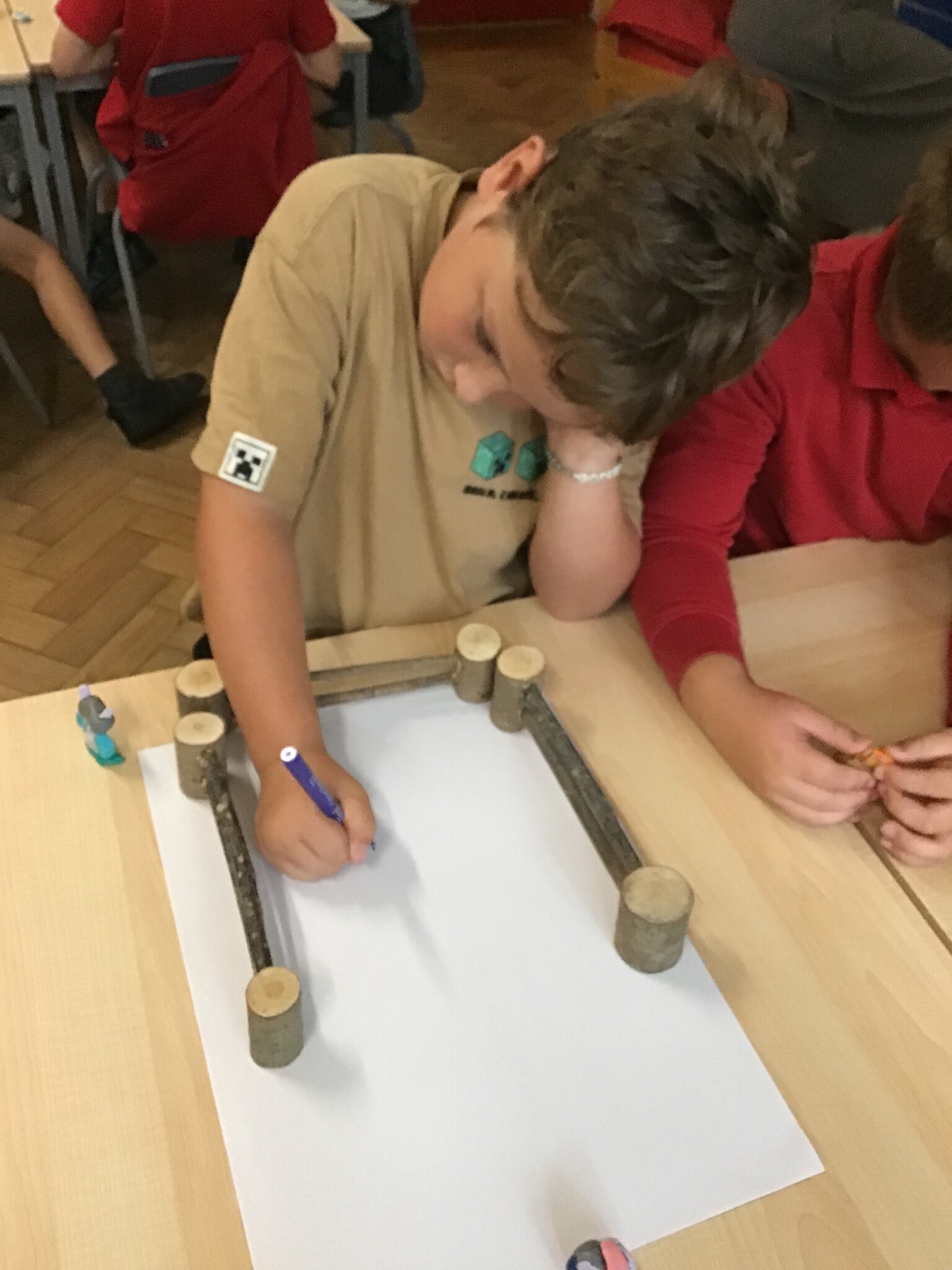 Making our stop motion videos