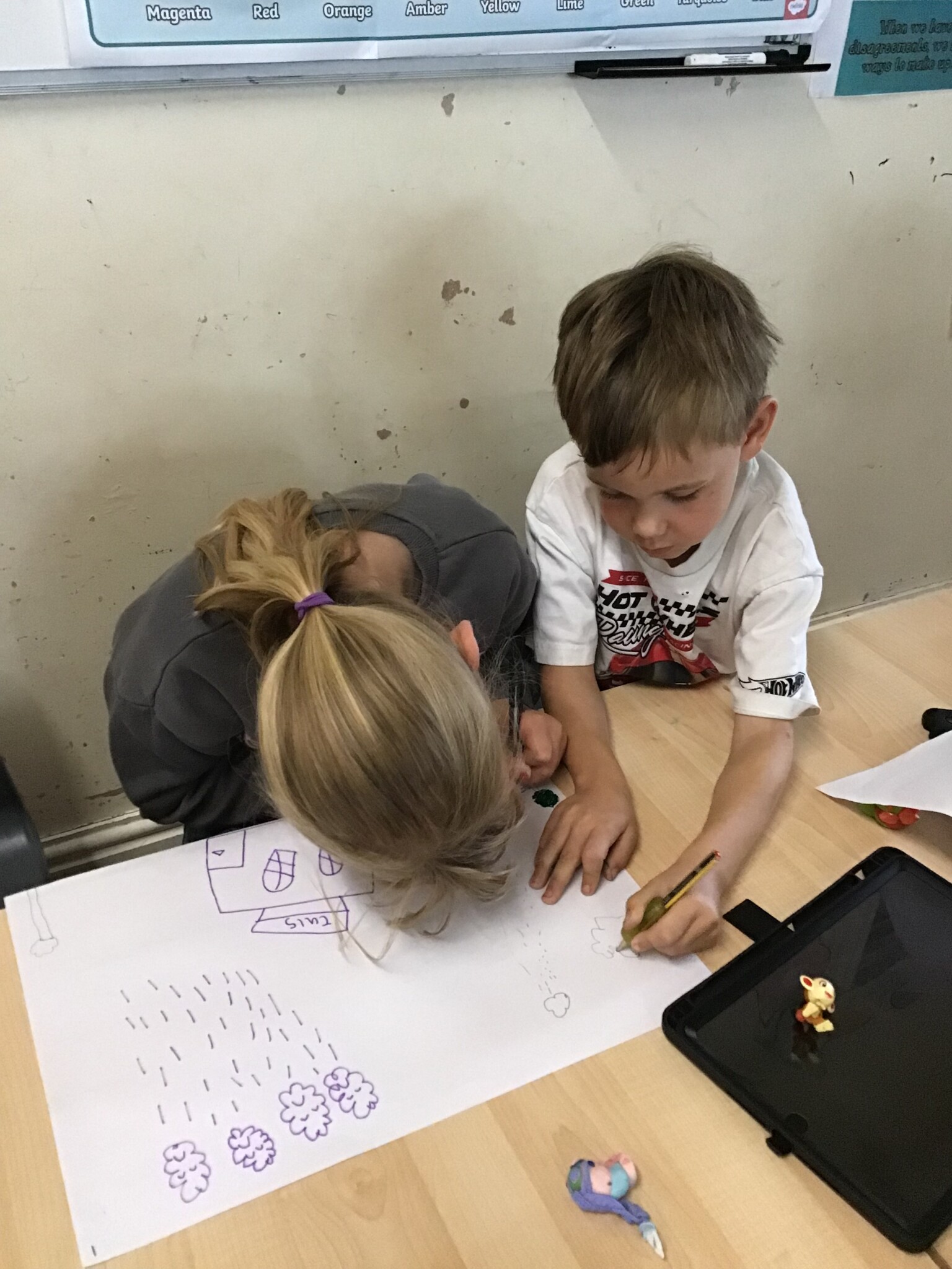 Making our stop motion videos