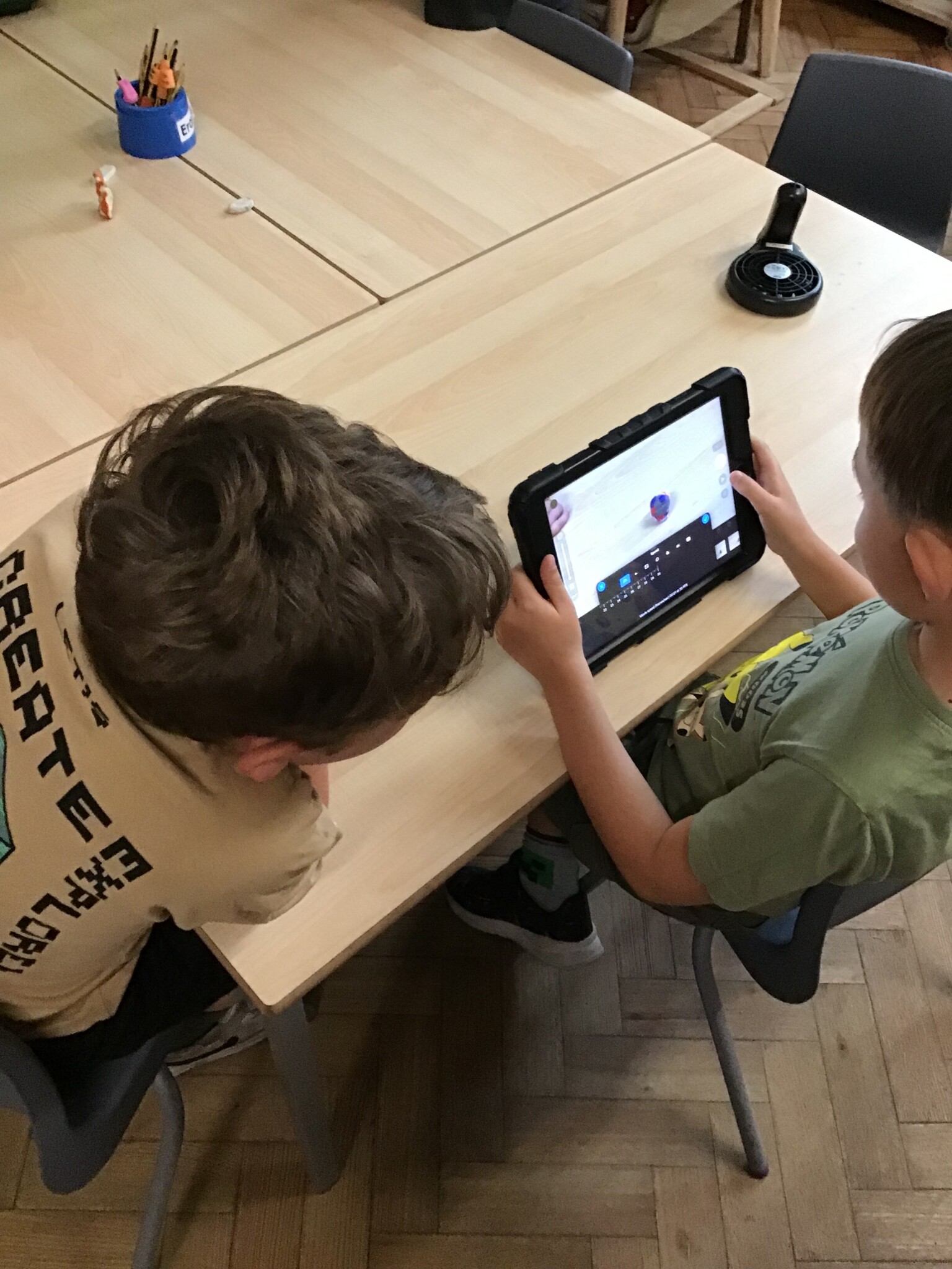 Making our stop motion videos