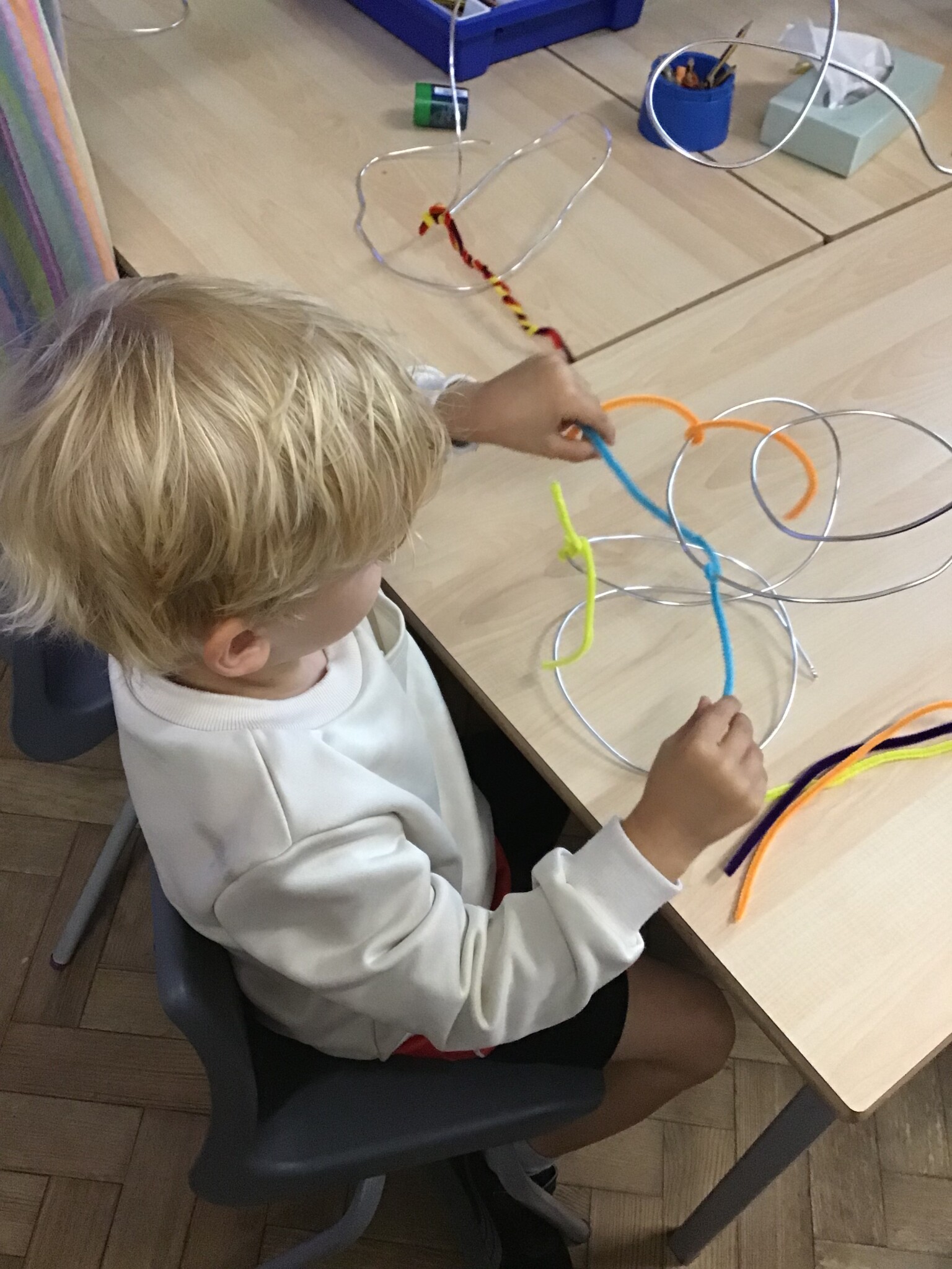 Wire sculptures 