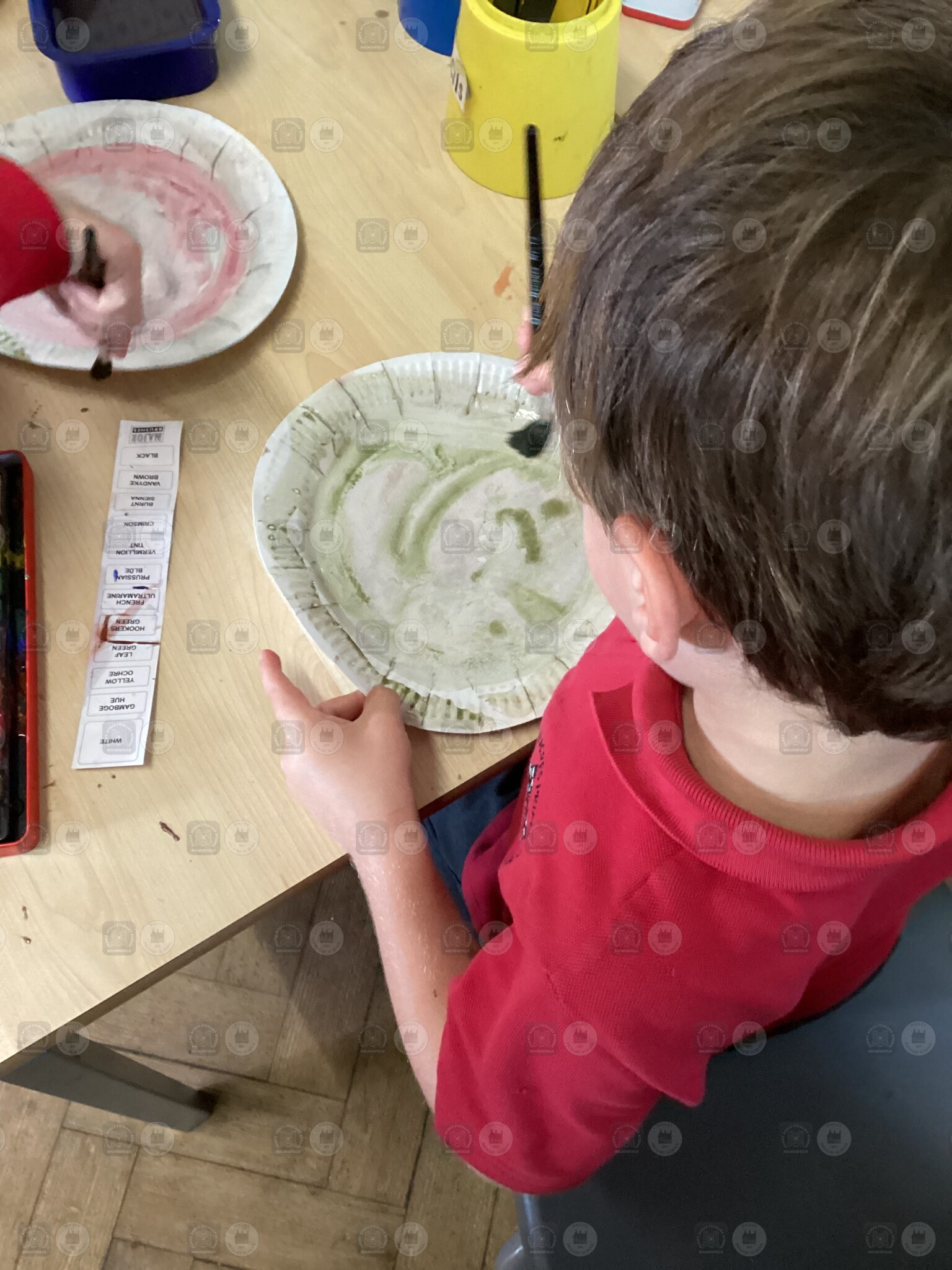 We made shakers, tactile sticks and smelly bottles.