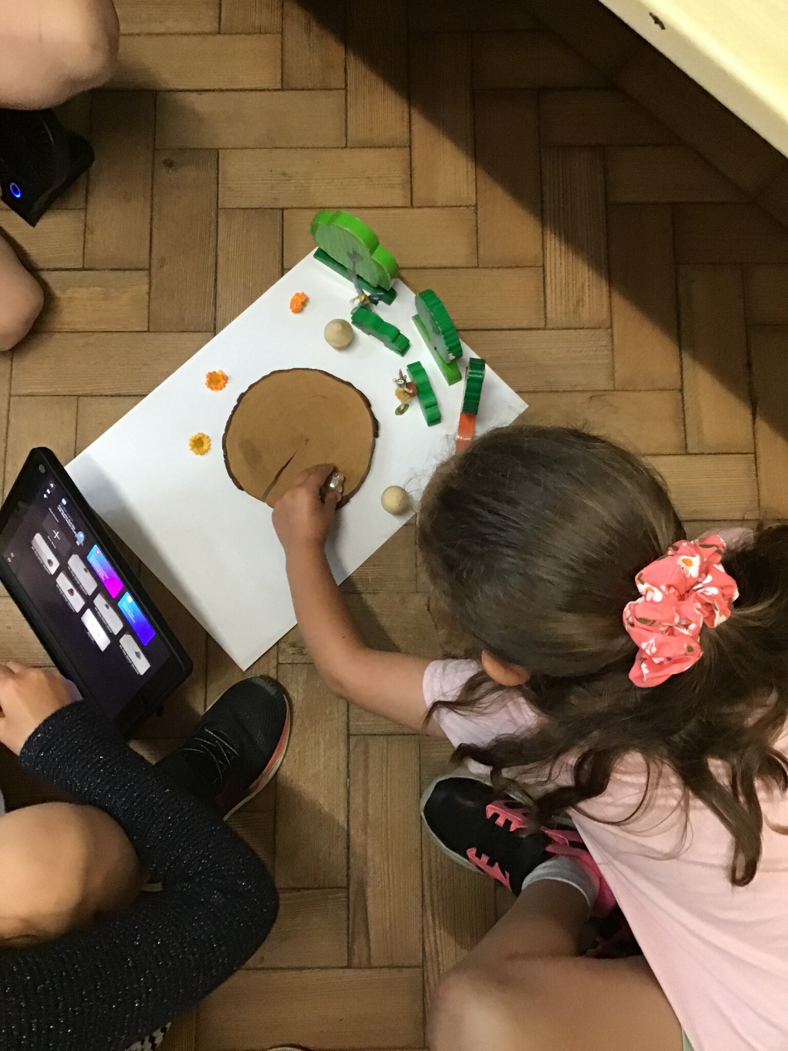 Making our stop motion videos