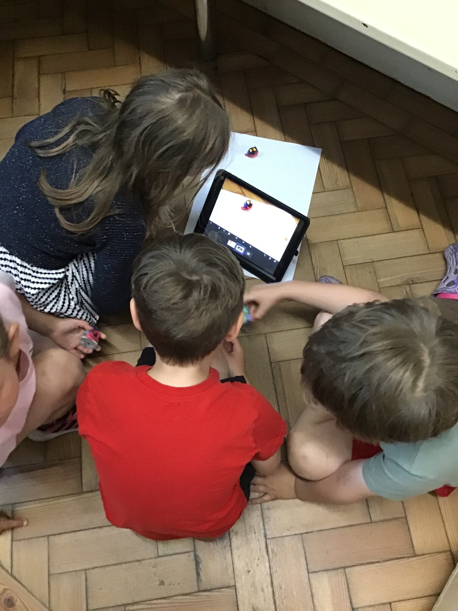 Making our stop motion videos