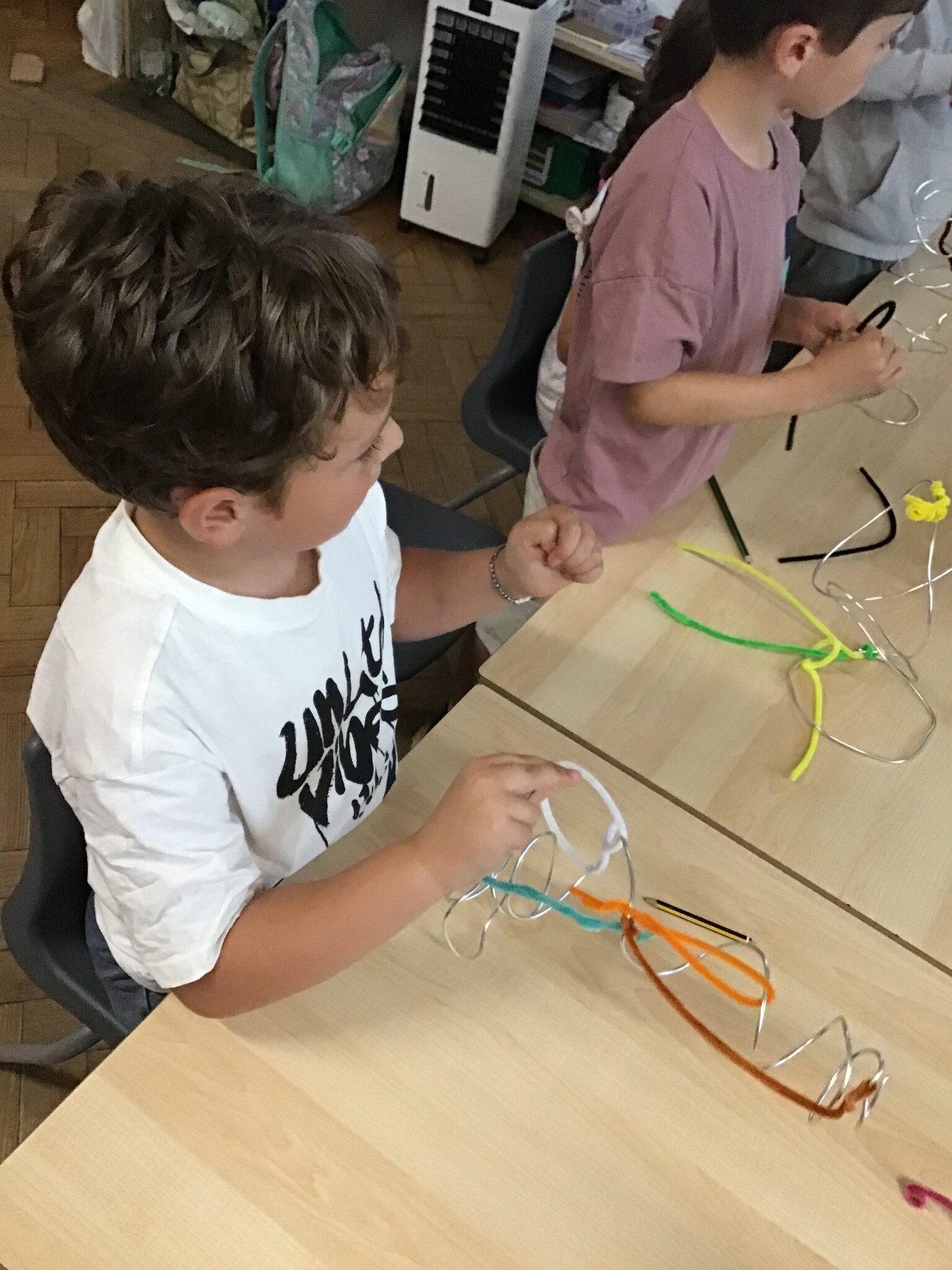 Wire sculptures 