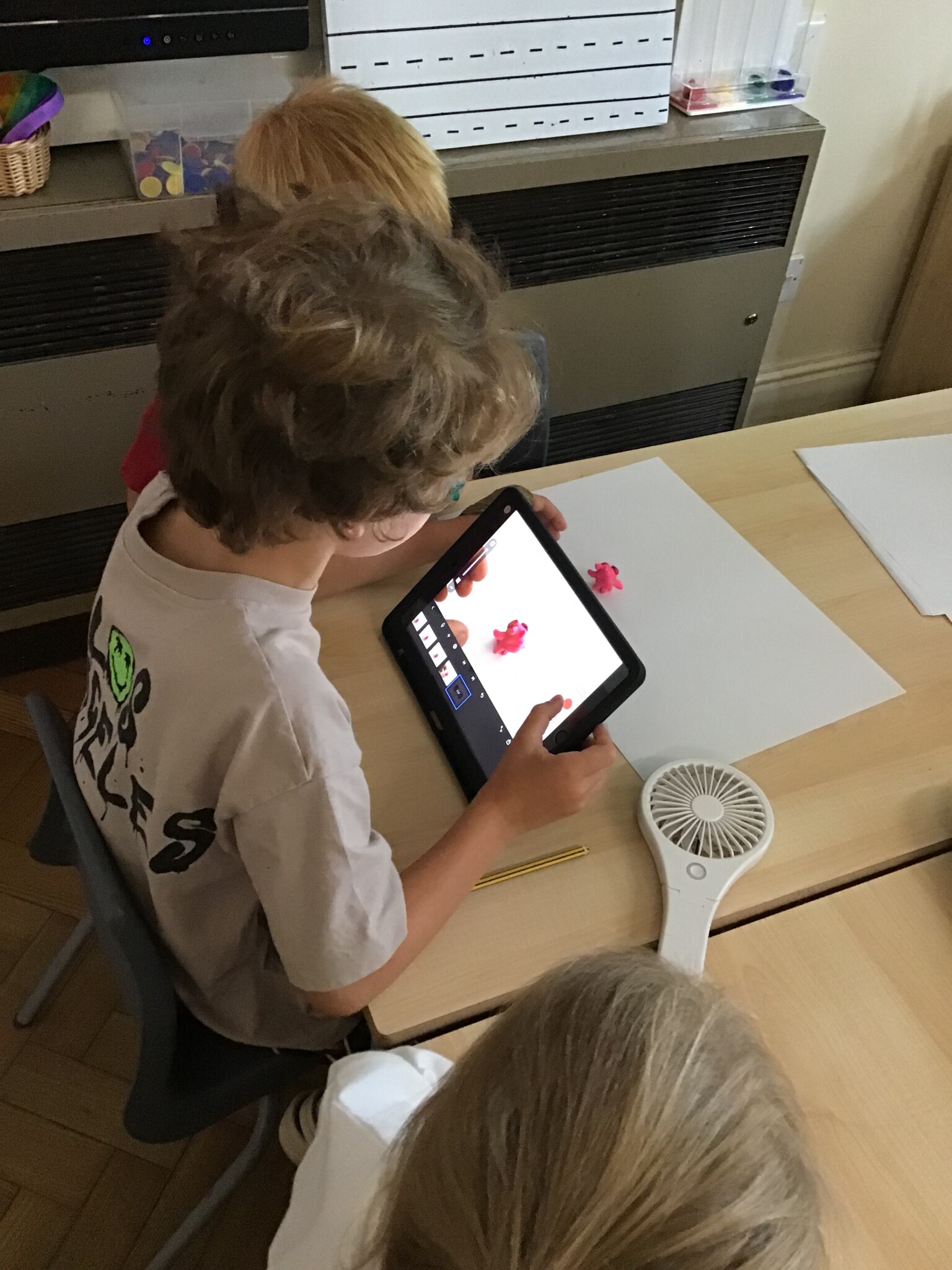 Making our stop motion videos