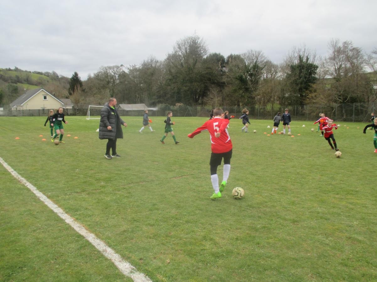 The children displayed some amazing skills.