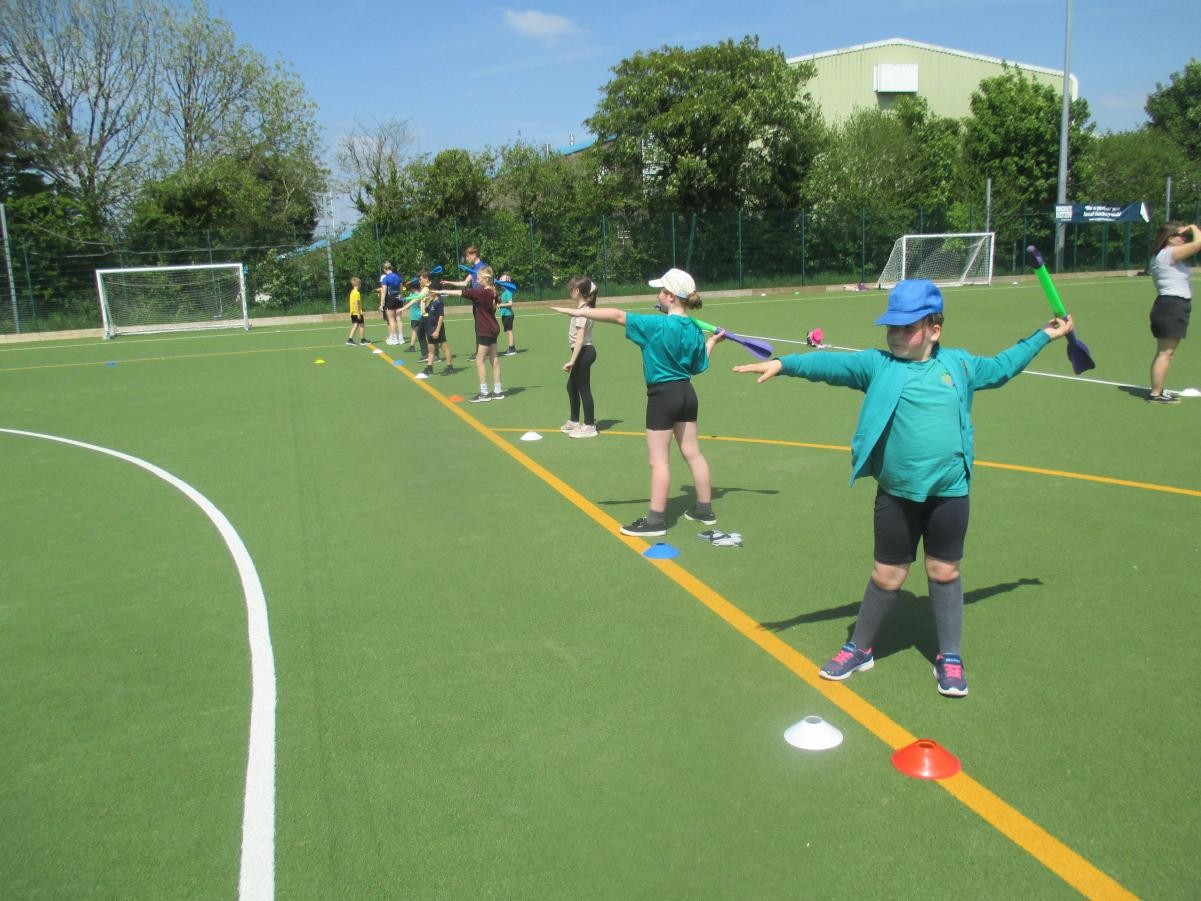Treverbyn class entered a Quadkids sports festival