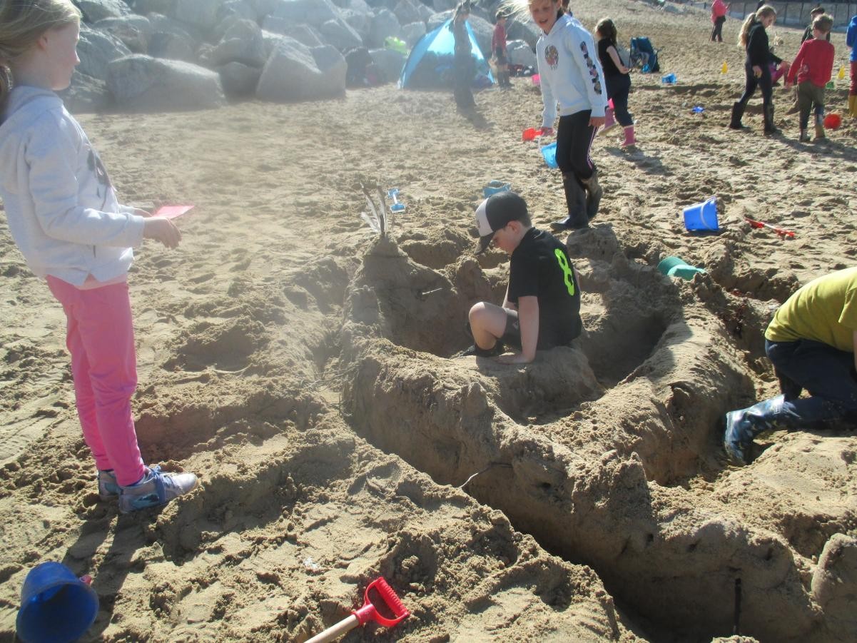 We all added a dragon head to the longships.