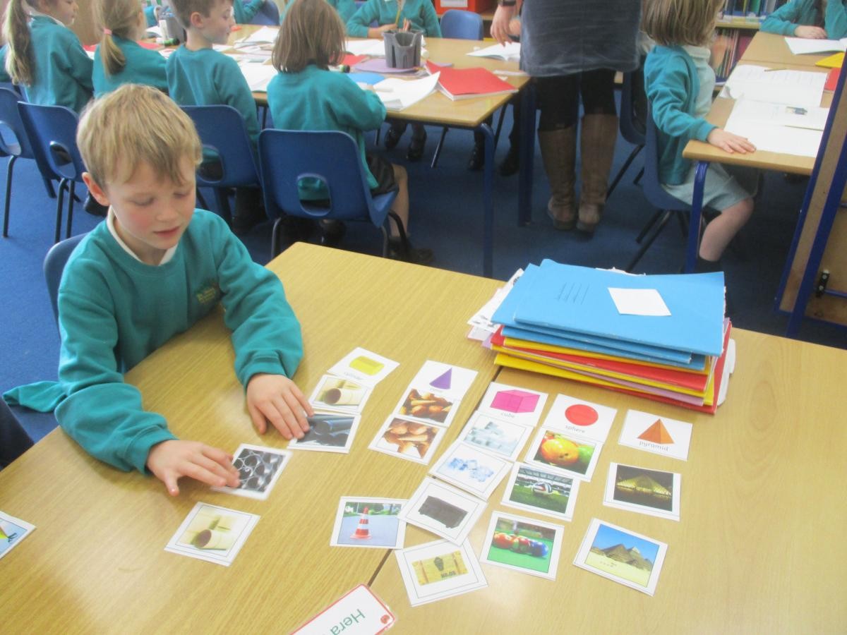 Identifying 3D shapes