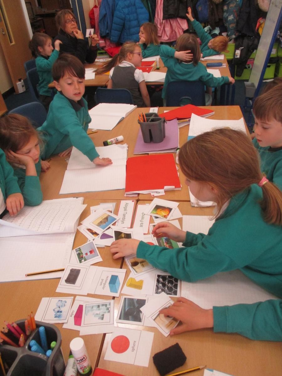 Identifying 3D shapes