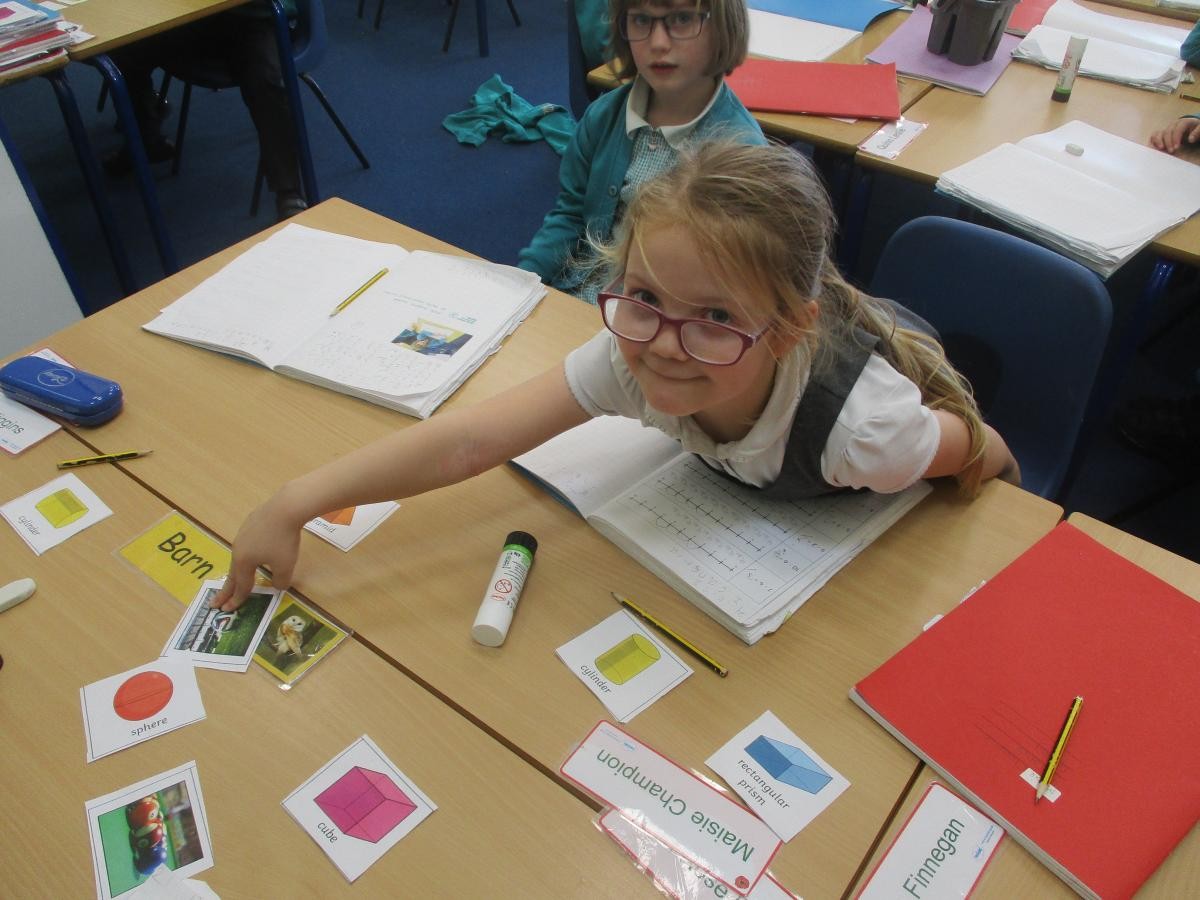 Identifying 3D shapes