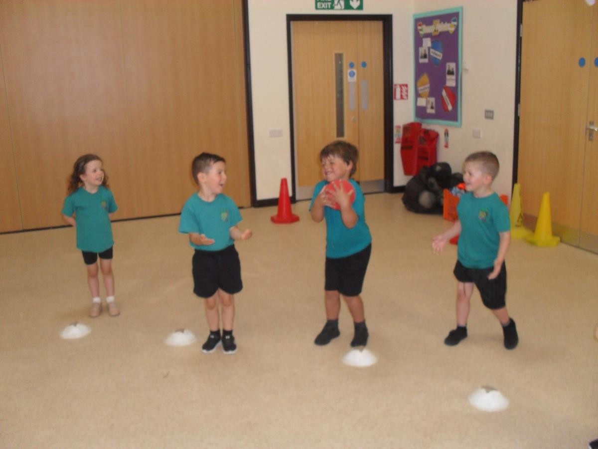 Catching a ball can be quite tricky.