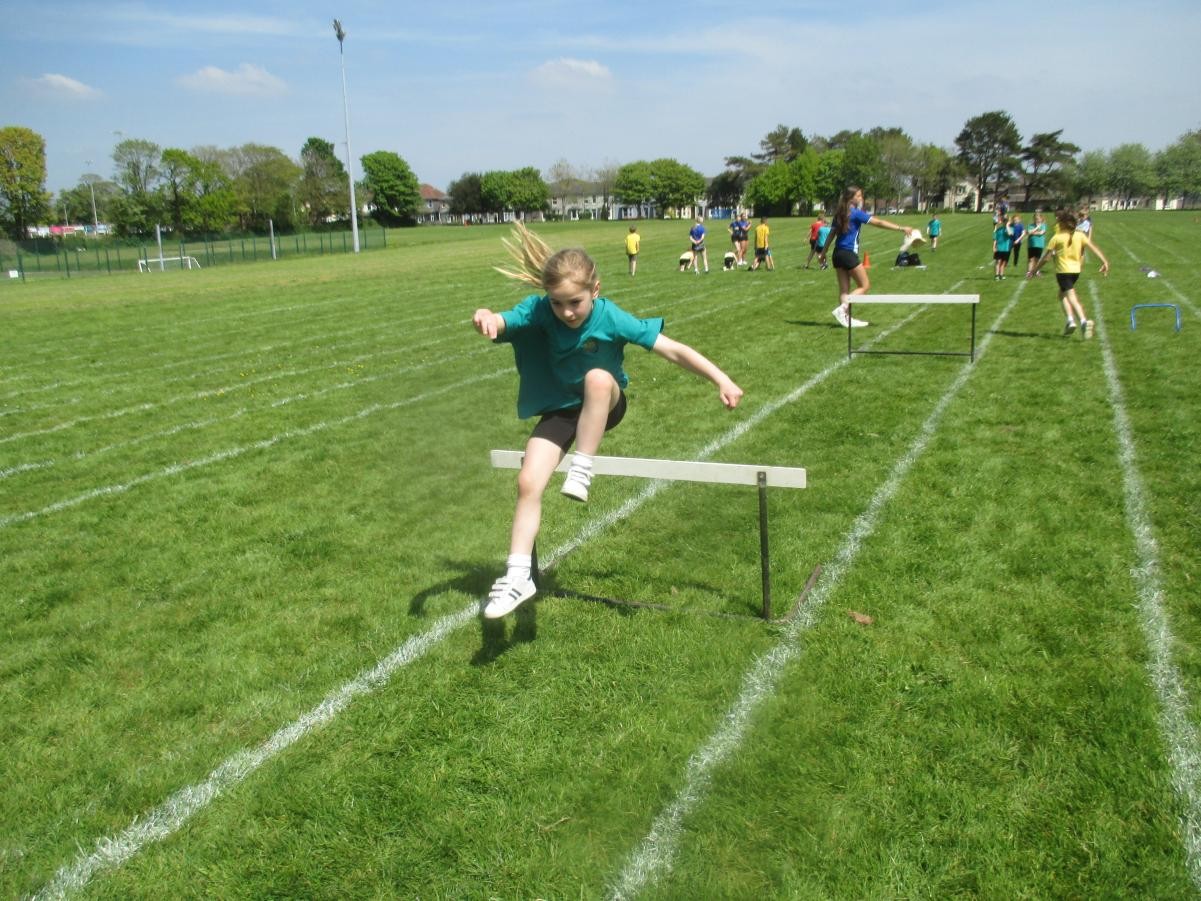 Treverbyn class entered a Quadkids sports festival