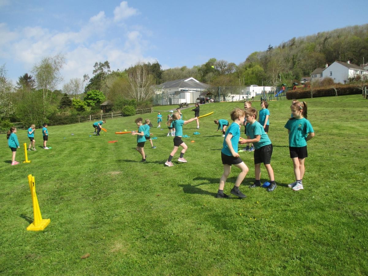 Playing cricket together keeps us fit and healthy