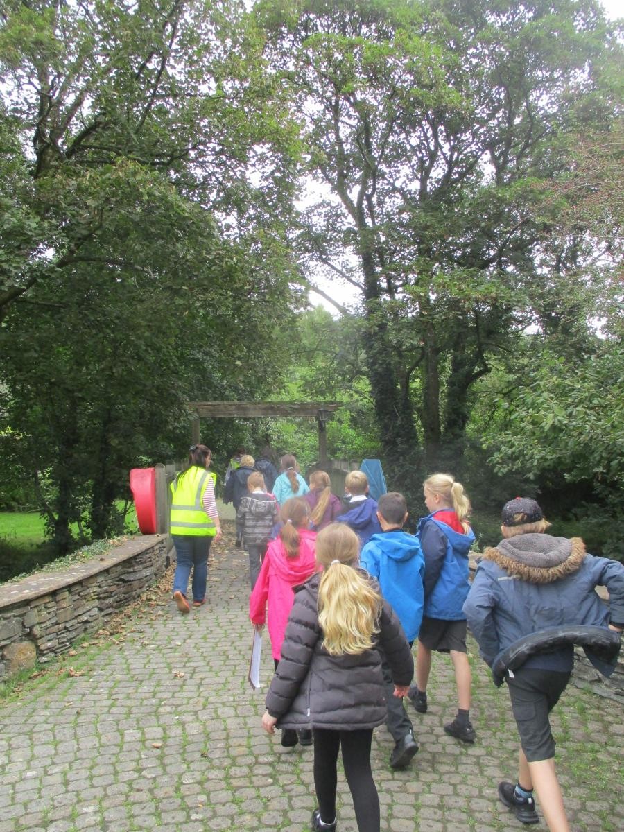 Years 1-6 all explored our local village, with the KS2 children mentoring the KS1 children.