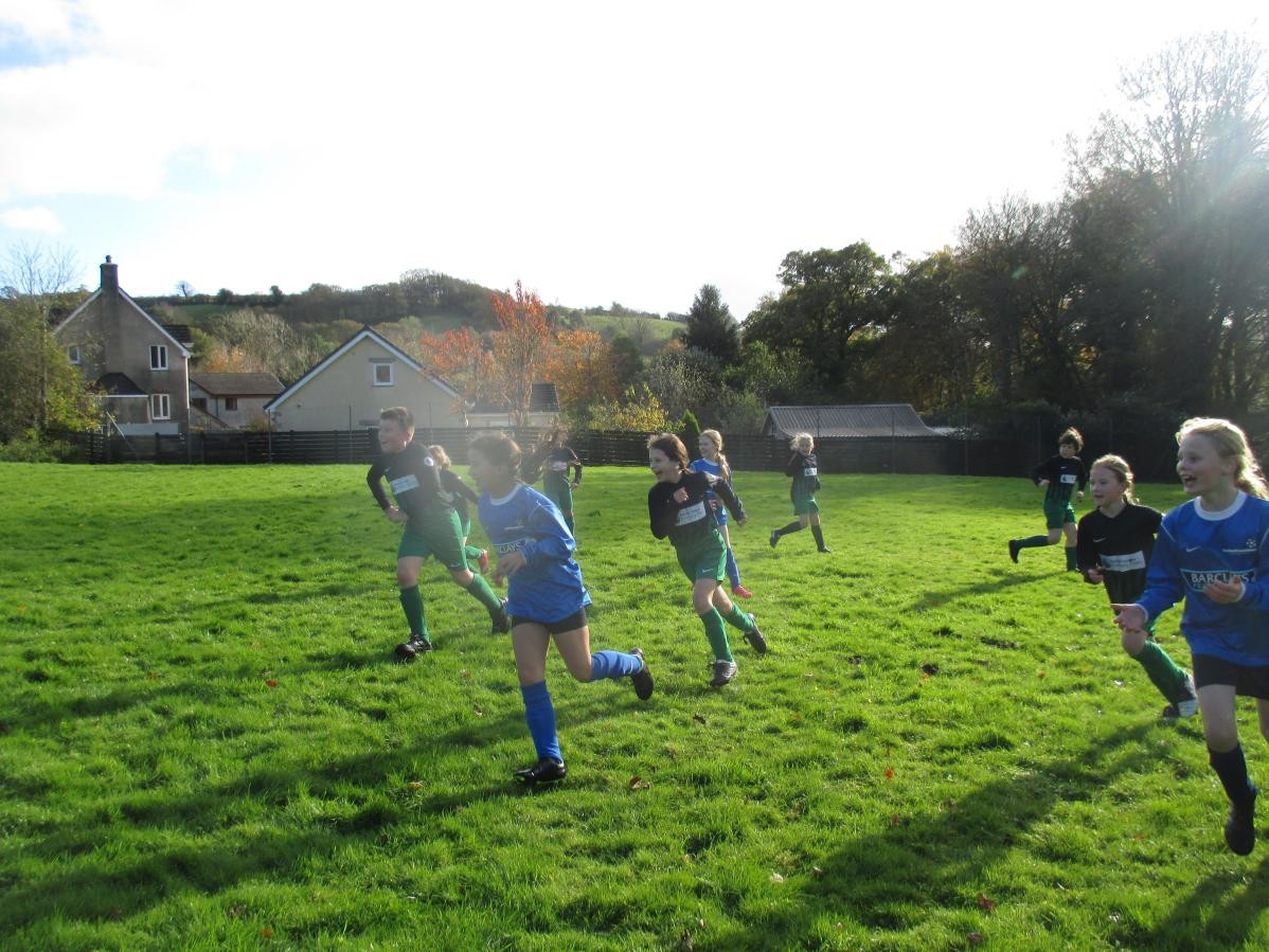 All of Fowey class competed in the Y5/6 football tournament with two other schools.