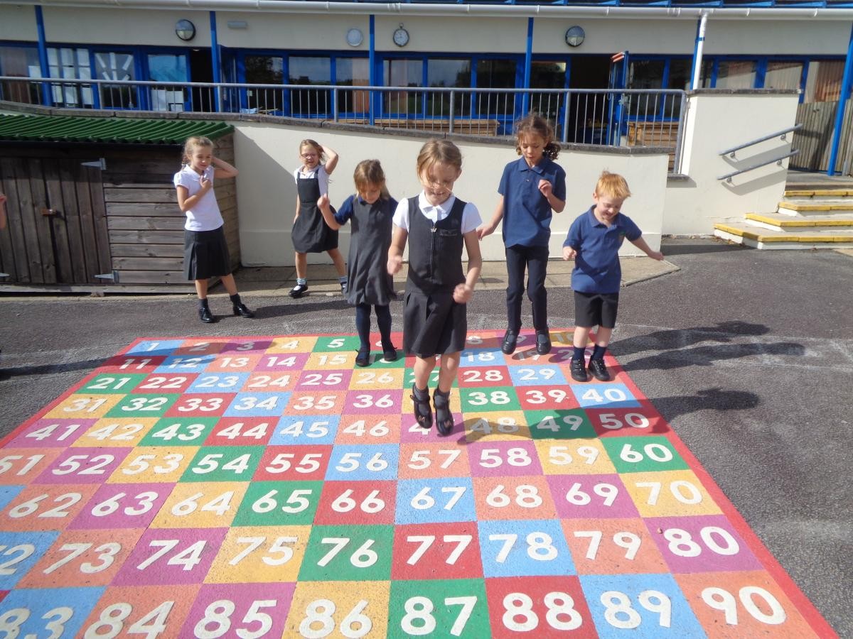 We can count in 10's from any number