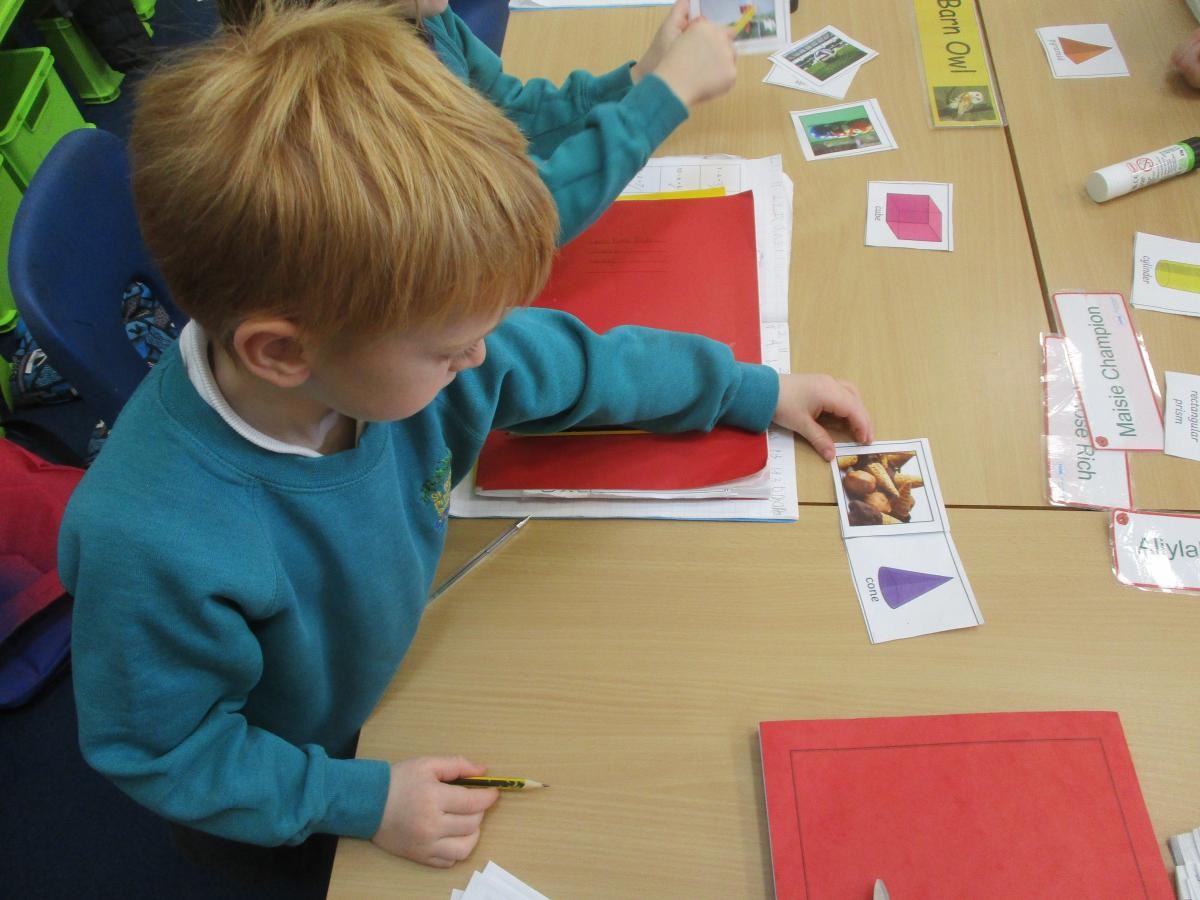Identifying 3D shapes