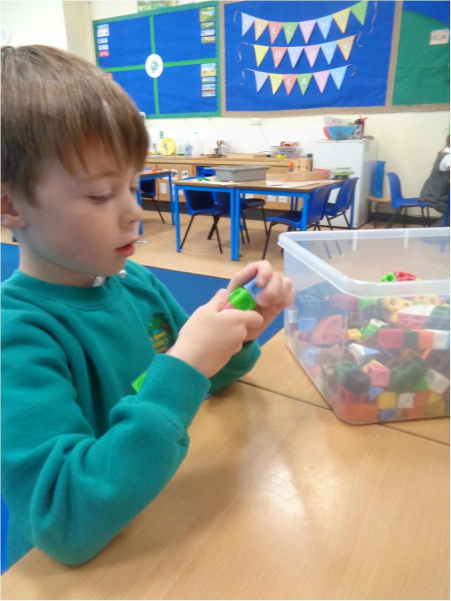 Multi-link cubes can be used for all sorts of activities.