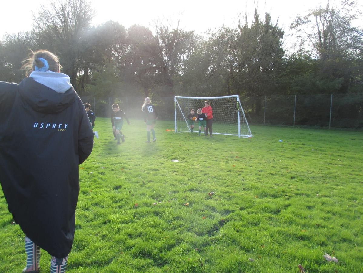 Summer was amazing in goal!