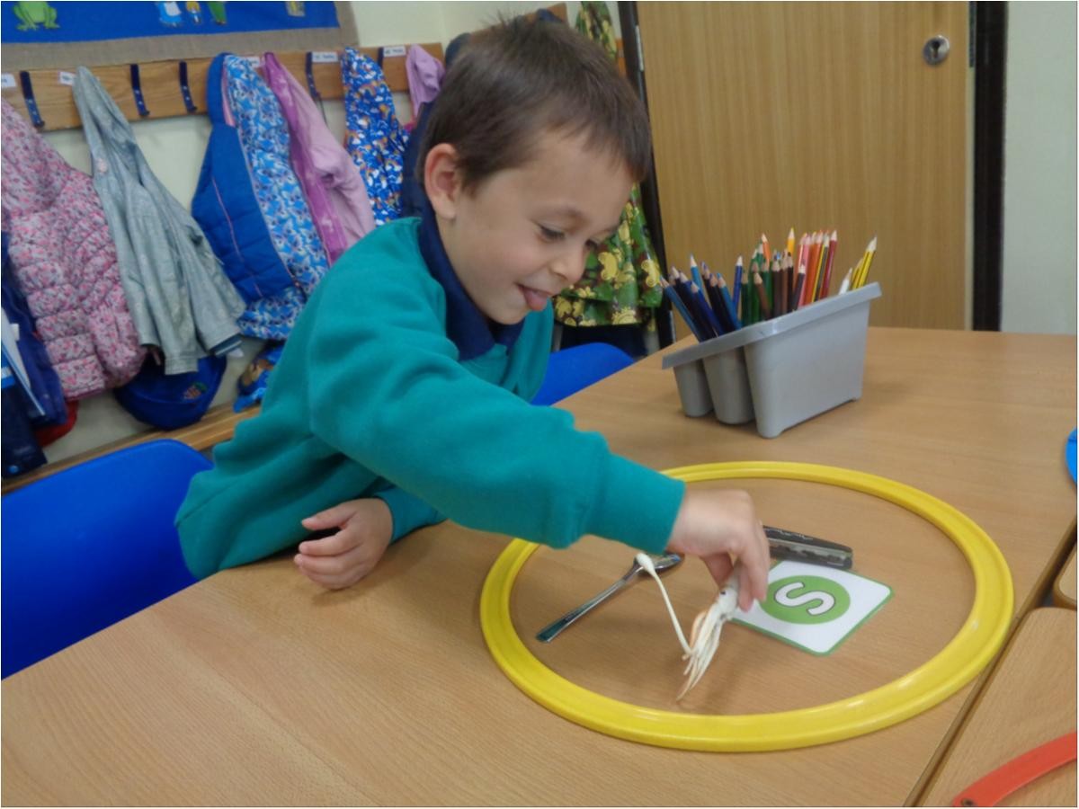 Now we know some of our sounds we can match the objects to the initial sound.