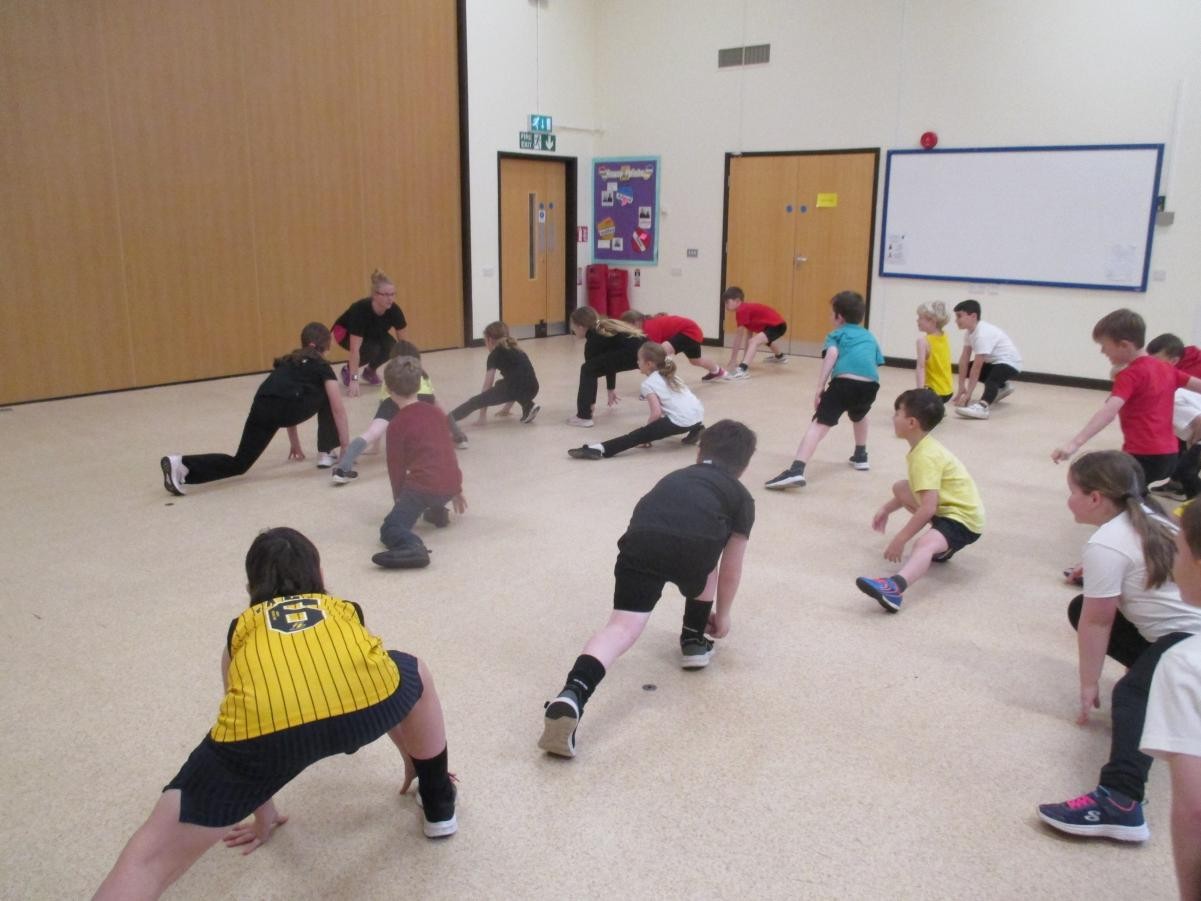 Miss Luiten planned a really exciting routine for us with lots of links to Chinese culture.