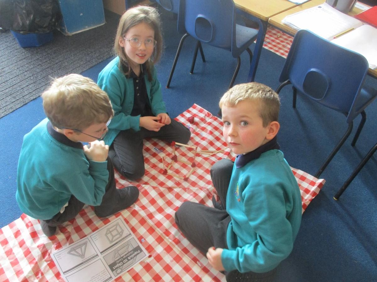 Identifying 3D shapes