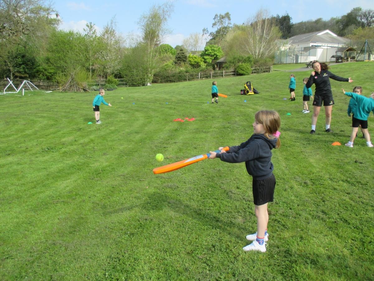 We all enjoyed a day of cricket.