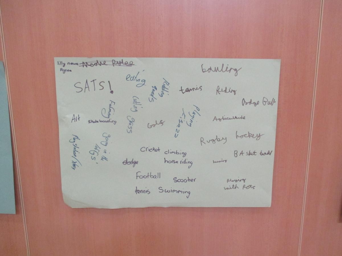 The results were displayed. 