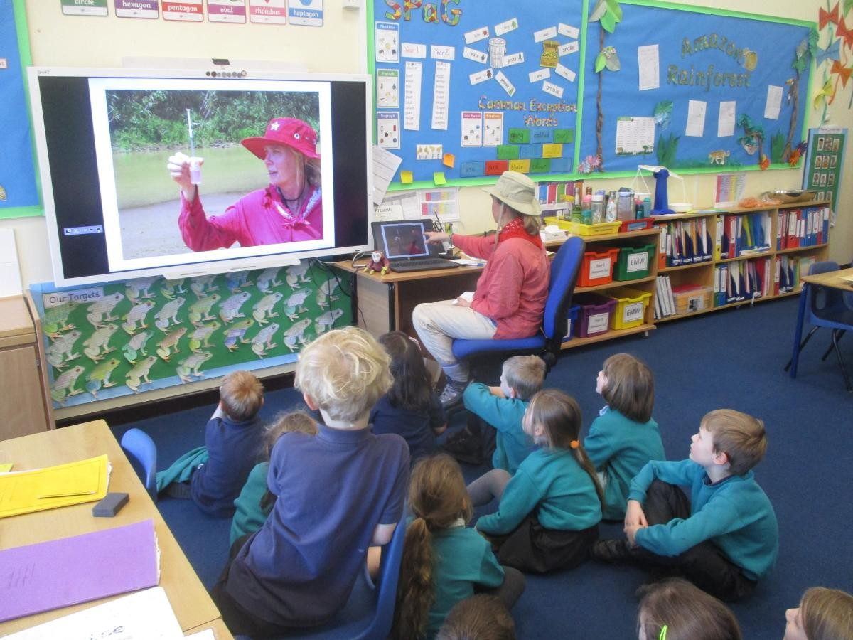 A talk from somebody who visited the Amazon rainforest