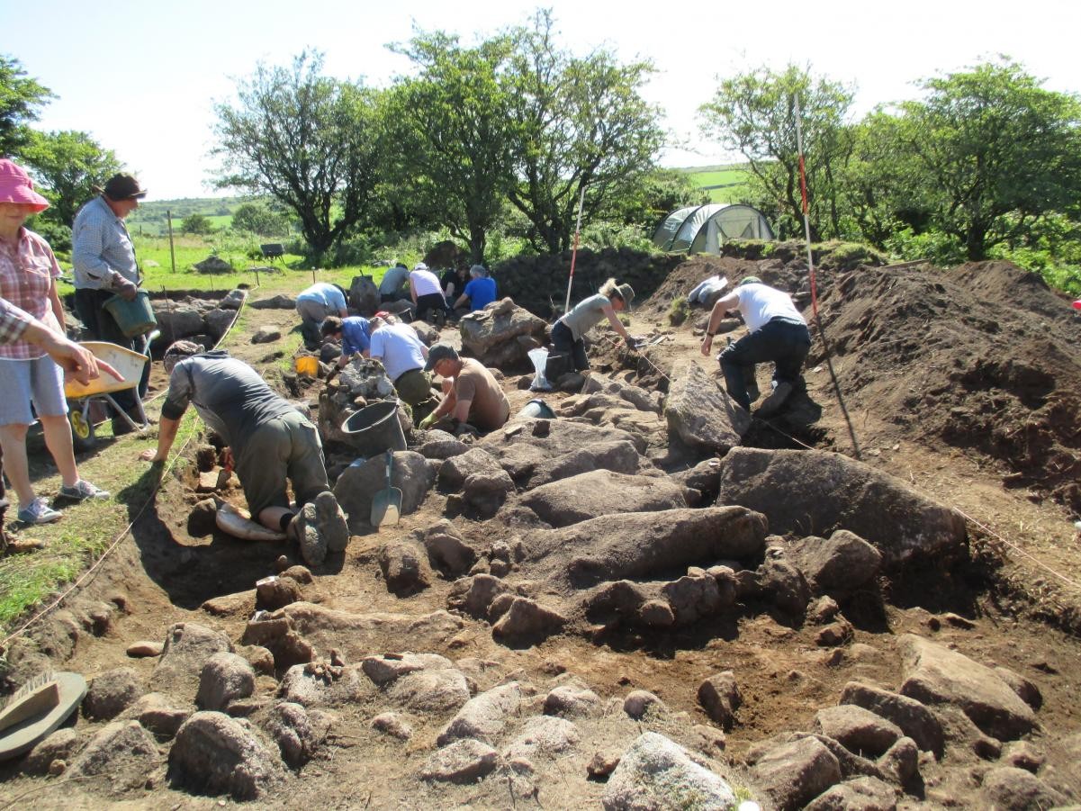 Joining the Big Dig, an iron age excavation on the moor