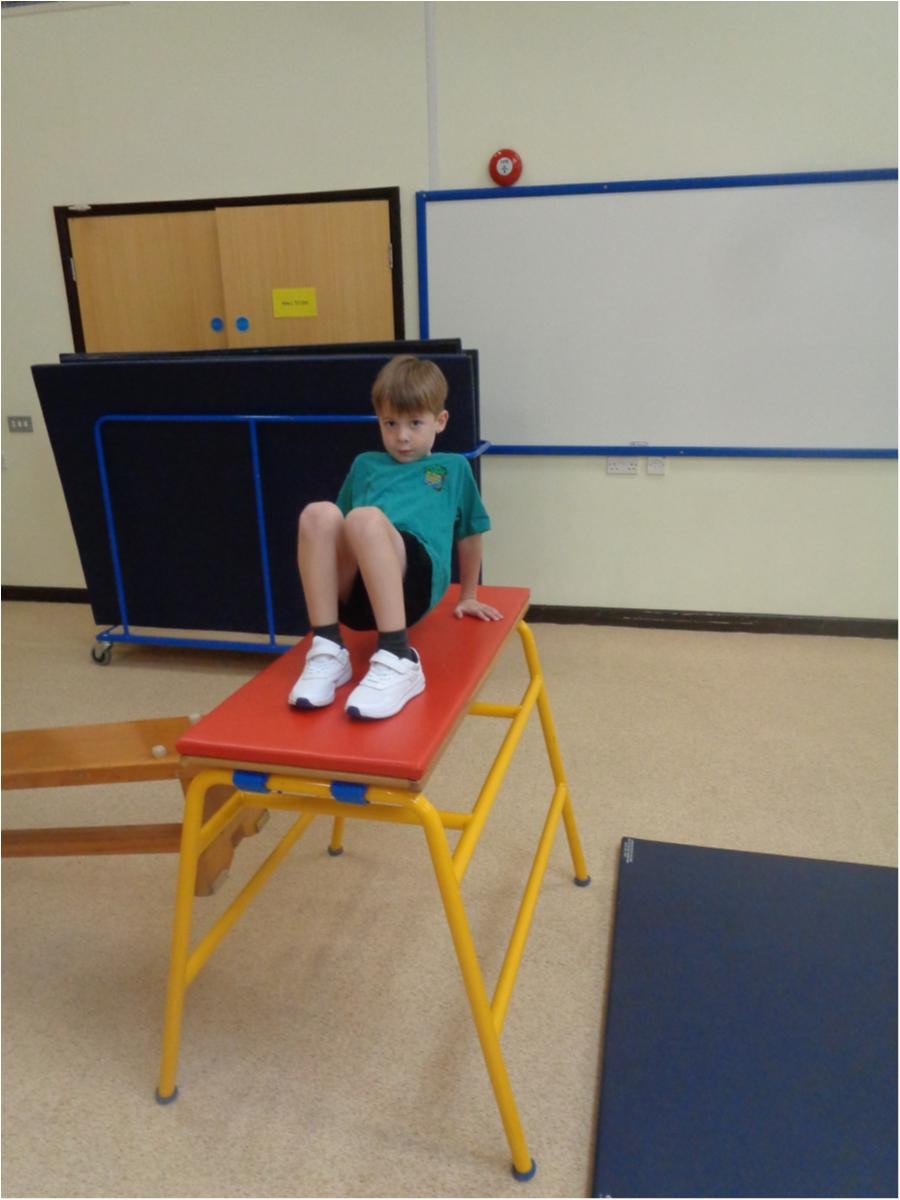 Make sure you balance whenever you are on top of a box.