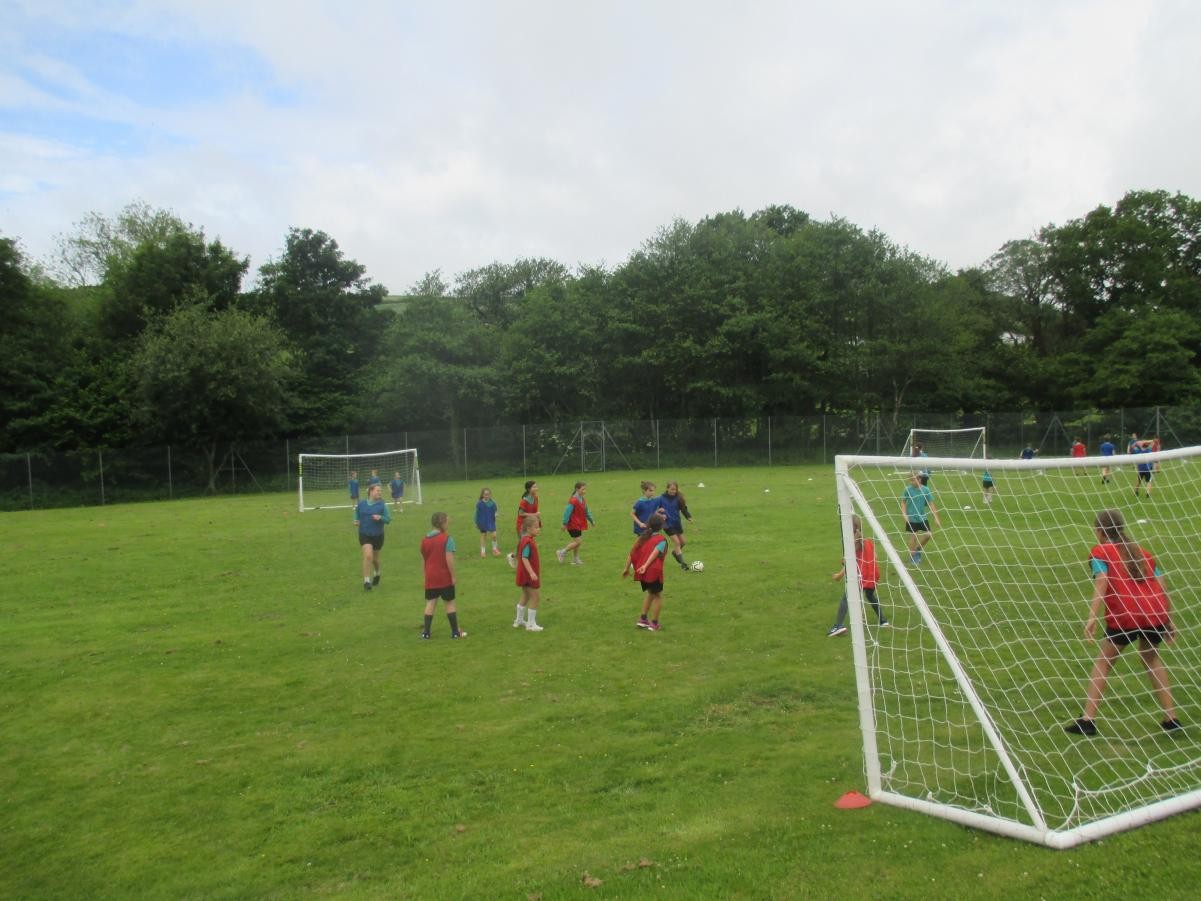 Everyone joined in.  Ashley came in and said it was 'the best day ever!'