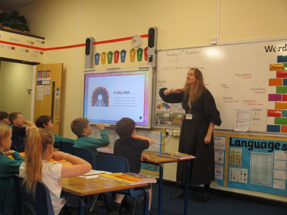 Trudy from NHS Kernow Mental Health came in to deliver the 'Decider Skills' to our KS1 and KS2 children. 