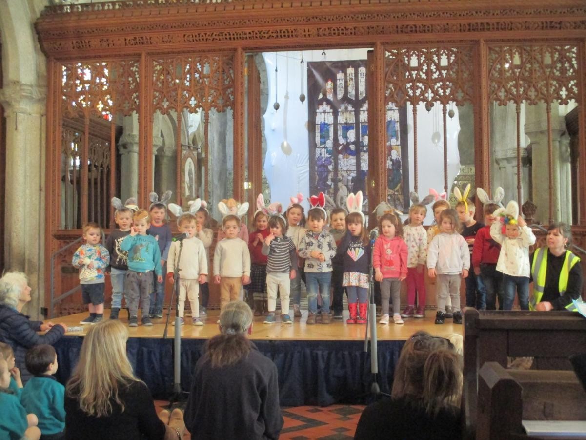 The Easter Assembly in St Neot Church