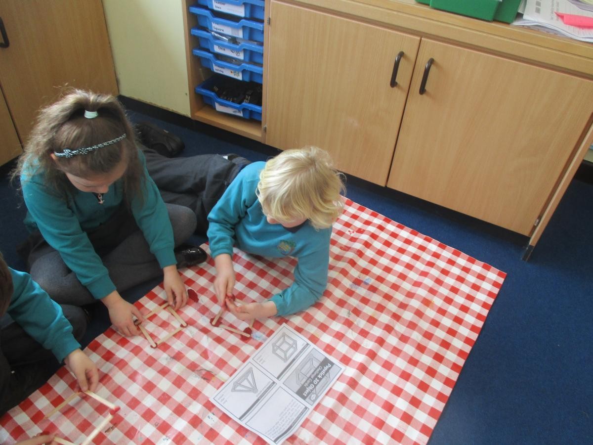 Identifying 3D shapes