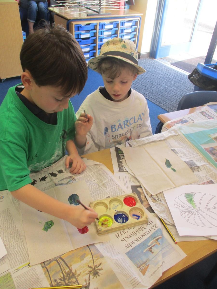 Mixing Primary Colours