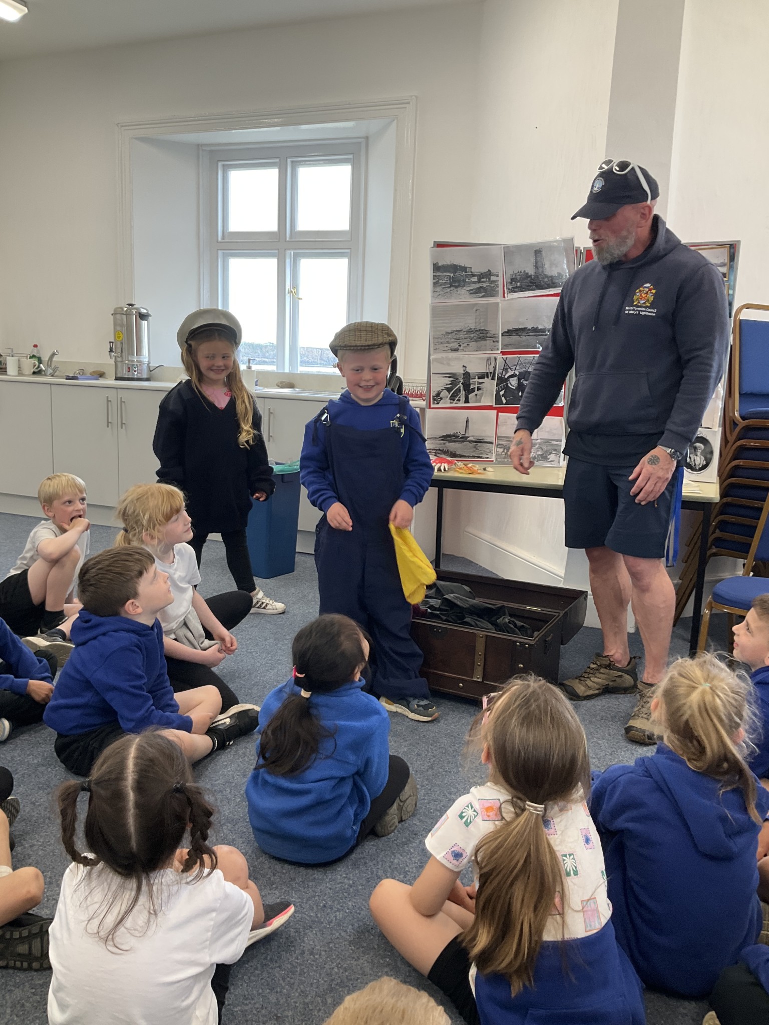Lighthouse keeper's lives workshop.