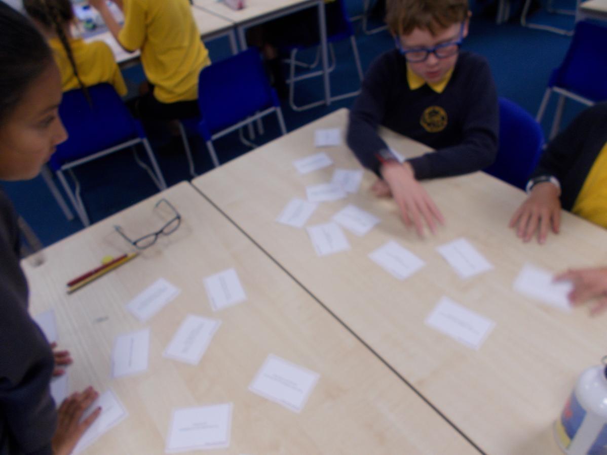 Learning about foodbanks