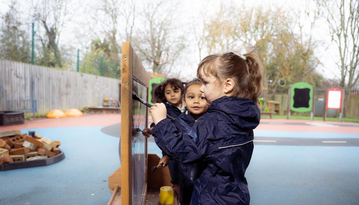 Children outdoors