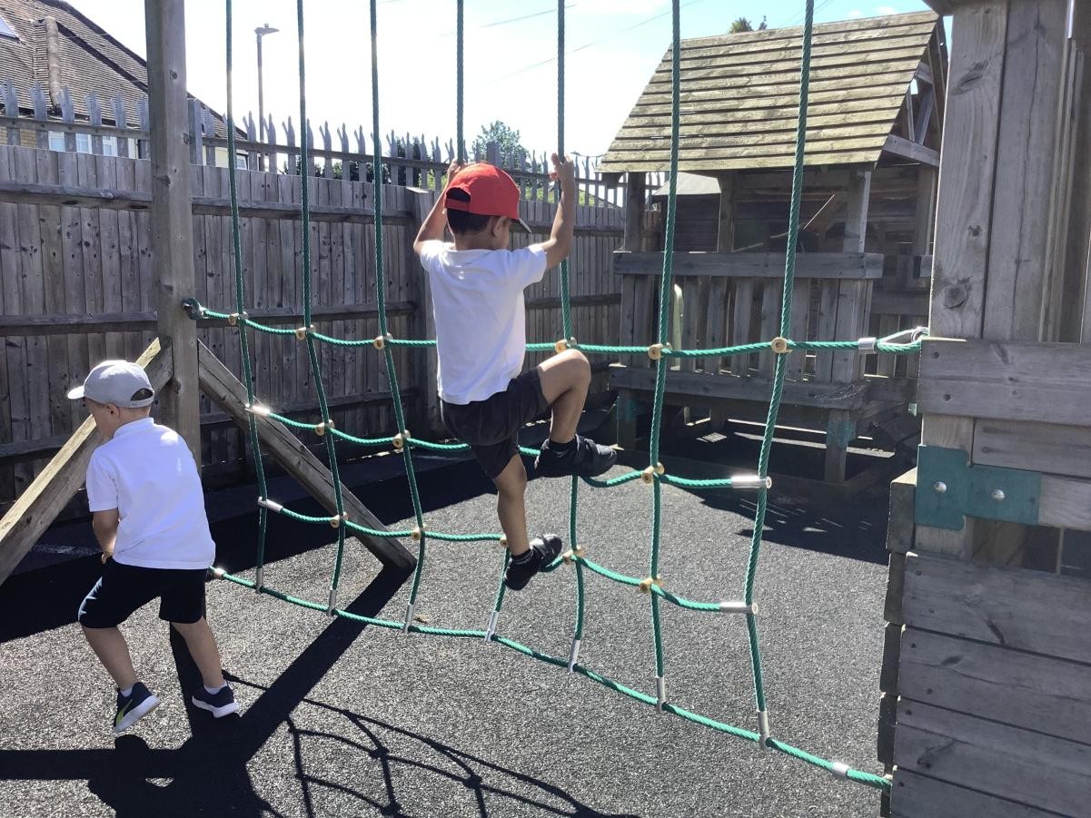 The cargo net.