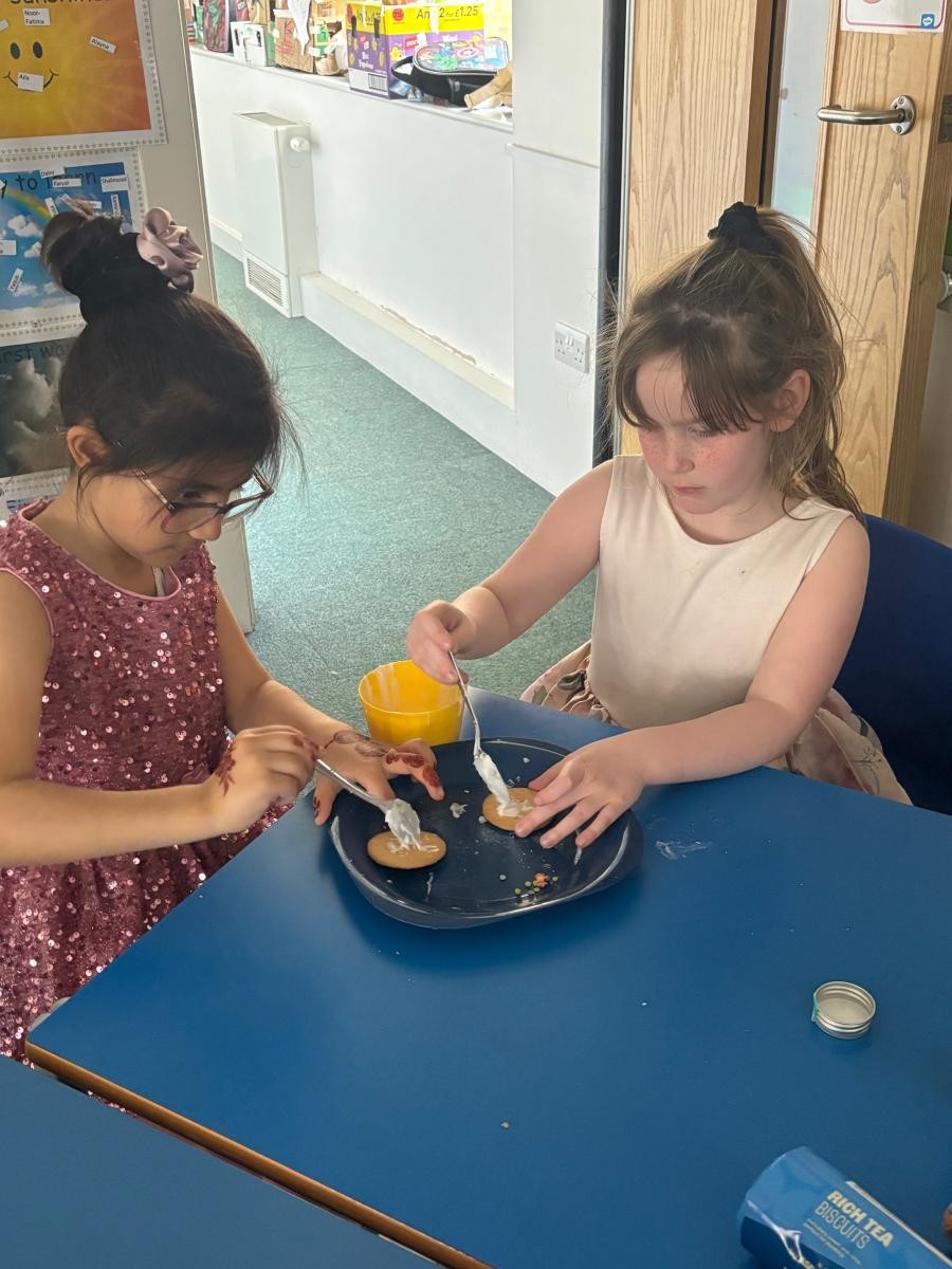 The PTA have funded activities for Eid afternoon at the school.