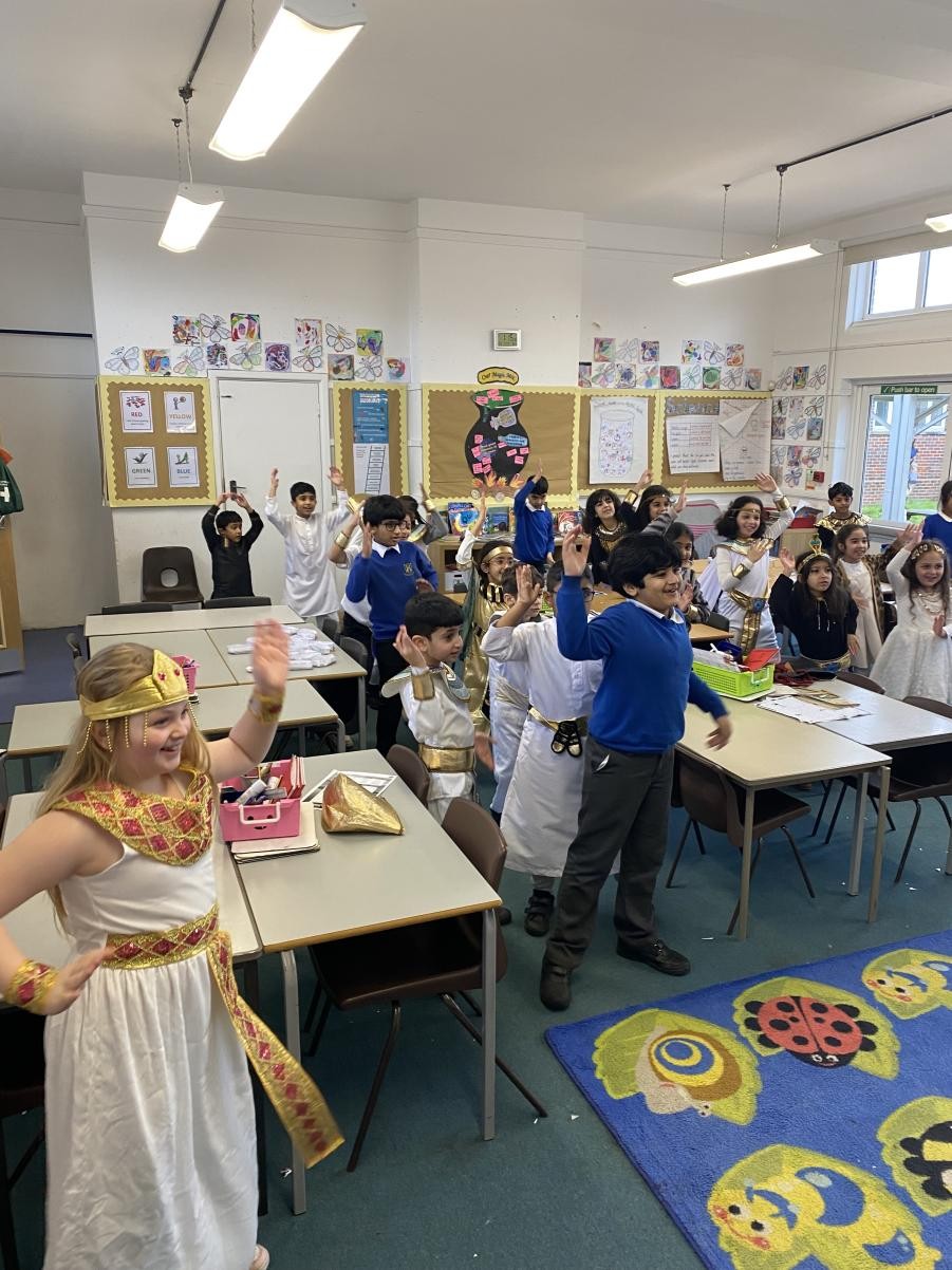 We had a lovely time as Ancient Egyptians!