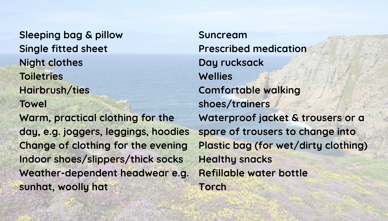 Kit List