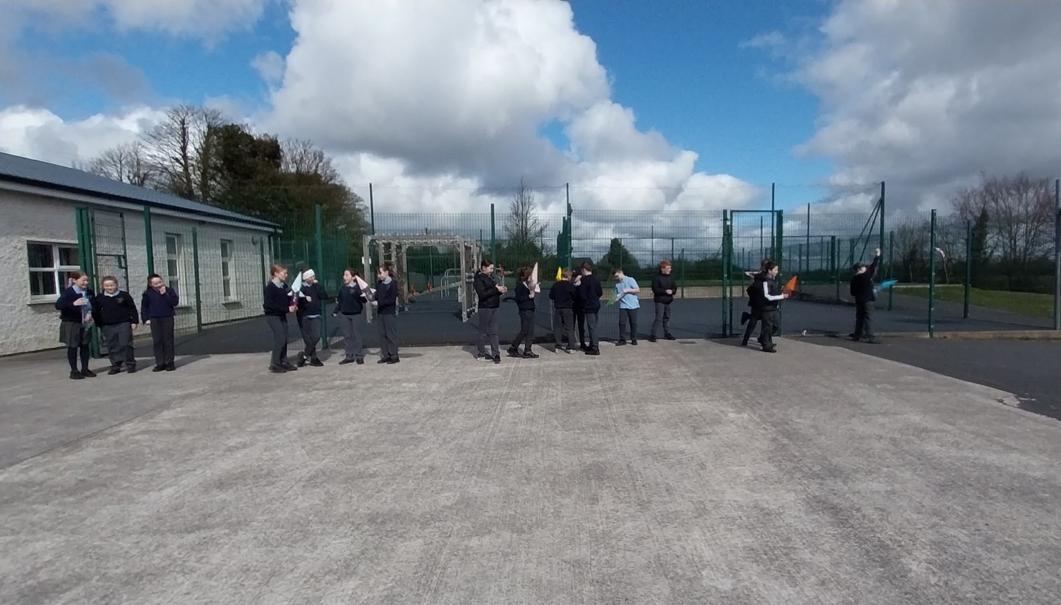 Launching the rockets