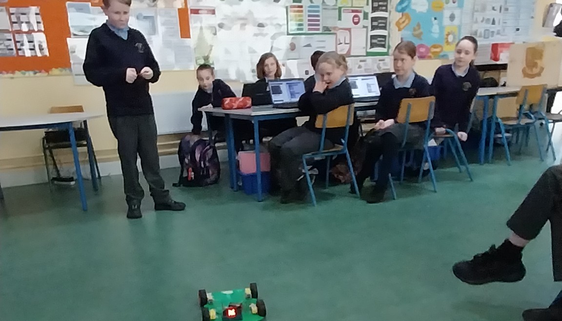 Driving the remote control car